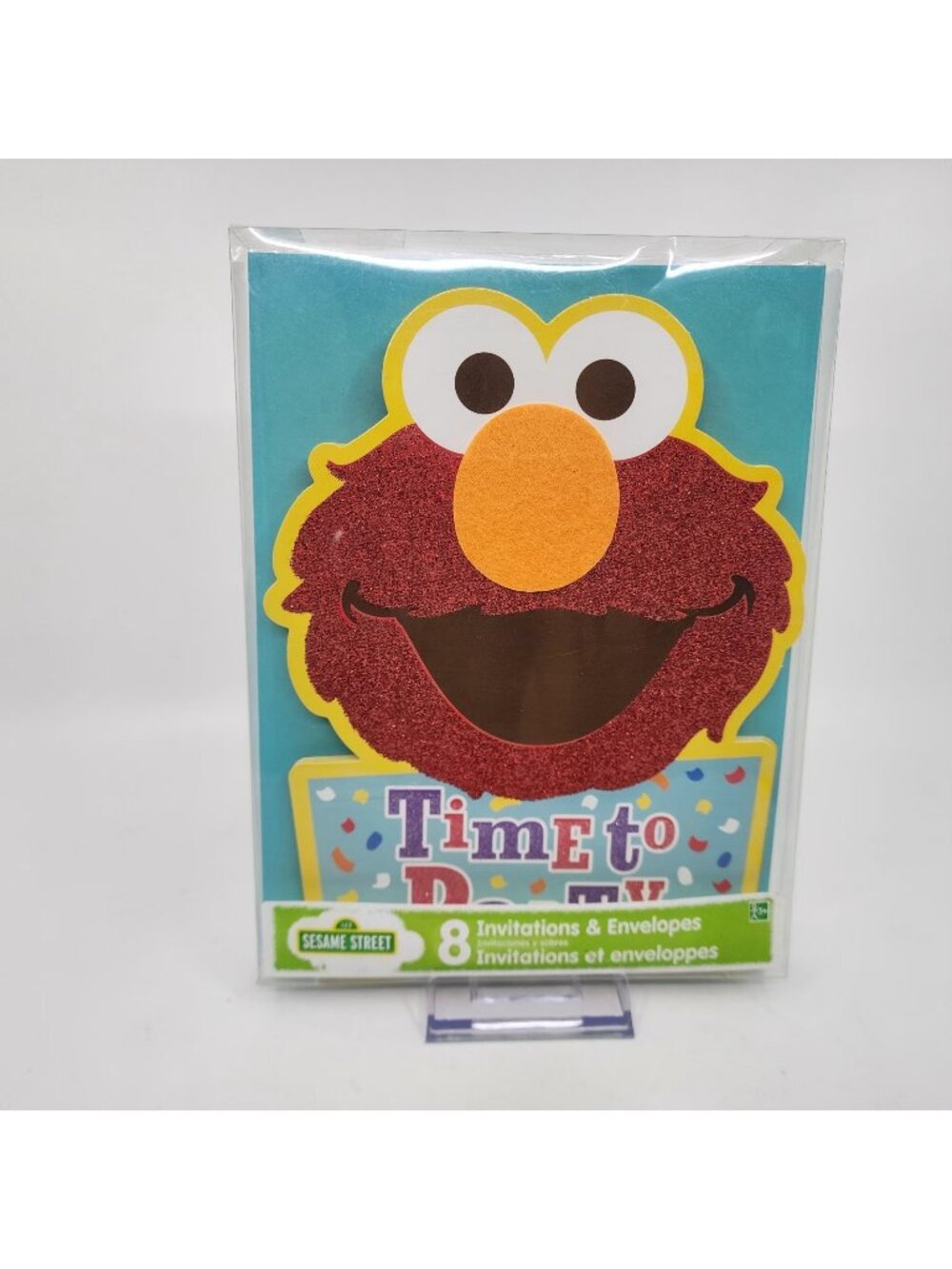 Elmo Sesame Street Time to Party Birthday Invitations & Envelopes 8-Count